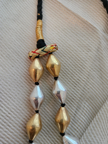 Dolki Mala, Dual tone Dholki Necklace