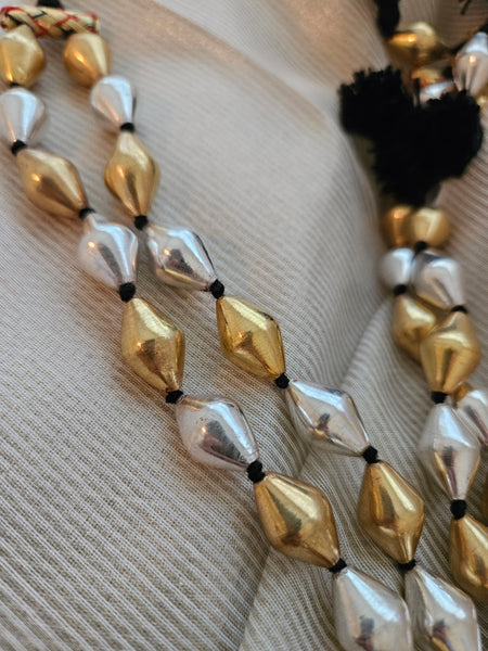 Dolki Mala, Dual tone Dholki Necklace