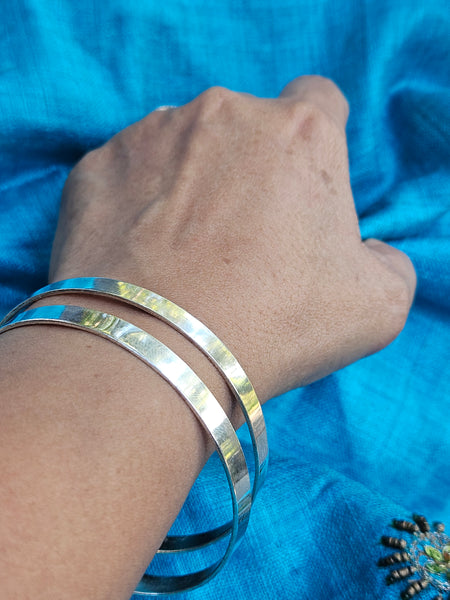 925 Silver stacking bangles