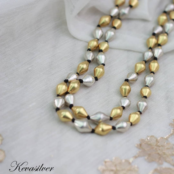 Dolki Mala, Dual tone Dholki Necklace