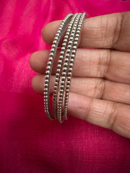 92.5 Silver Rawa bangles, Stacking Silver Bangles