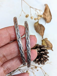 Pure silver bangles with wire work