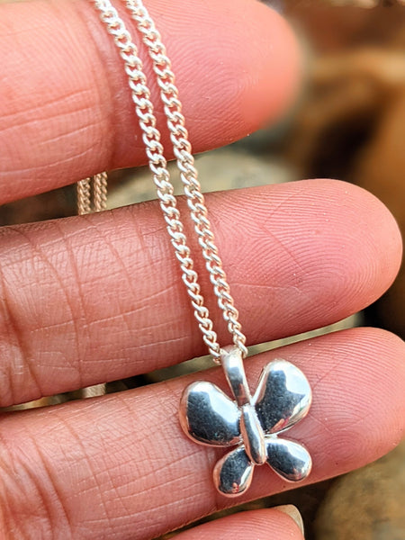 Lightweight Sterling silver Chain - 16 inch- pure silver chain
