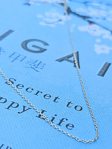 Lightweight Sterling silver Chain - 18 inch- pure silver chain