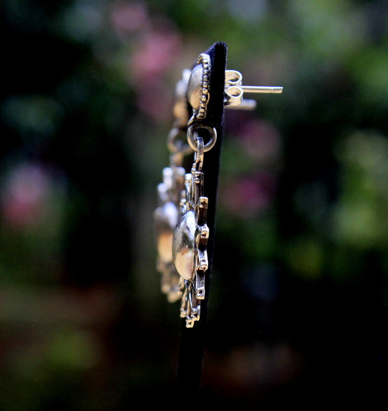 Surajmukhi post  earring