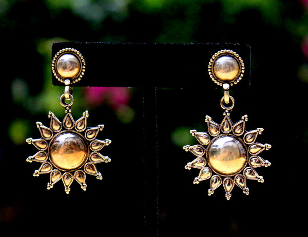 Surajmukhi post  earring